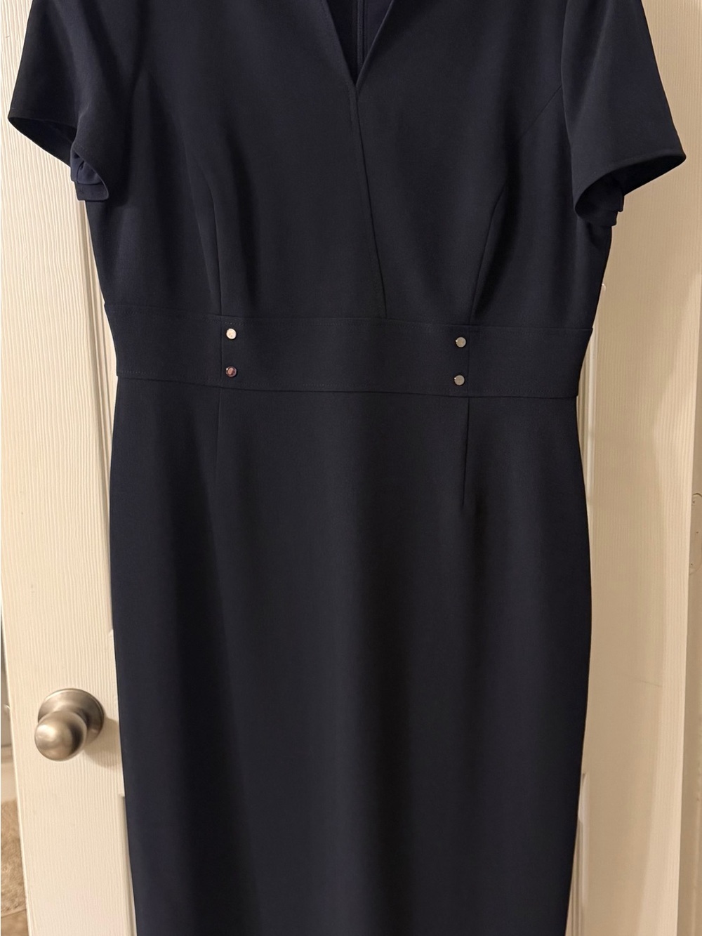 Preston & York Classic Black Sheath Dress - Elegant Women's Work Dress